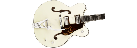 Gretsch G6636T-RF Richard Fortus Signature  Falcon Center Block w/ String-Thru Bigsby, Ebony Fingerboard, Vintage White