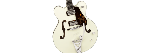 Gretsch G6636T-RF Richard Fortus Signature  Falcon Center Block w/ String-Thru Bigsby, Ebony Fingerboard, Vintage White