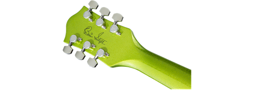 Gretsch G6120T-HR Brian Setzer Signature Hot Rod Hollow Body w/ Bigsby, Rosewood Fingerboard, Extreme Coolant Green Sparkle