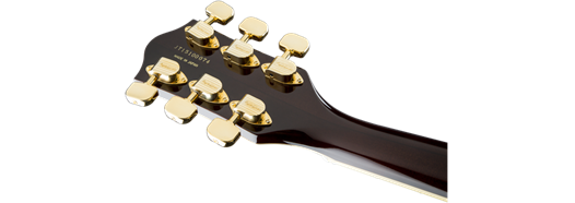 Gretsch G6122T-59 Vintage Select Edition '59 Chet Atkins Country Gentleman Hollow Body w/ Bigsby, TV Jones, Tiger Flame Maple, Walnut Stain Lacquer