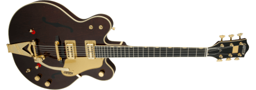 Gretsch G6122T-62 Vintage Select Edition '62 Chet Atkins Country Gentleman Hollow Body w/ Bigsby, TV Jones, Walnut Stain