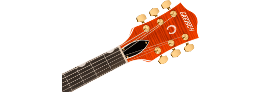 Gretsch Nashville Hollow Body w/ String-Thru Bigsby and Gold Hardware, Ebony Fingerboard, Orange Stain