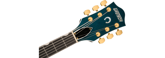 Gretsch Nashville Hollow Body w/ String-Thru Bigsby and Gold Hardware, Ebony Fingerboard, Midnight Sapphire