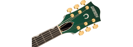 Gretsch Nashville Hollow Body w/ String-Thru Bigsby and Gold Hardware, Ebony Fingerboard, Cadillac Green