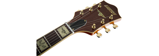 Gretsch G6120T-55 Vintage Select Edition '55 Chet Atkins Hollow Body w/ Bigsby, TV Jones, Vintage Orange Stain Lacquer