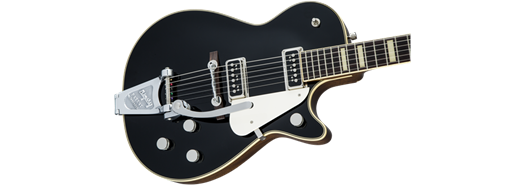Gretsch G6128T-53 Vintage Select ’53 Duo Jet w/ Bigsby, TV Jones, Black
