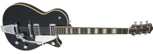 Gretsch G6128T-53 Vintage Select ’53 Duo Jet w/ Bigsby, TV Jones, Black
