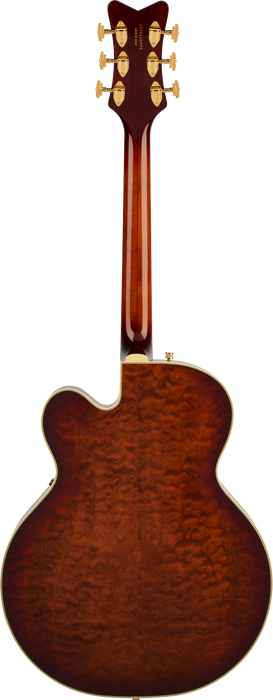 Gretsch G6136TGQM-59 Limited Edition Quilt Classic Falcon w/Bigsby, Ebony Fingerboard, Forge Glow