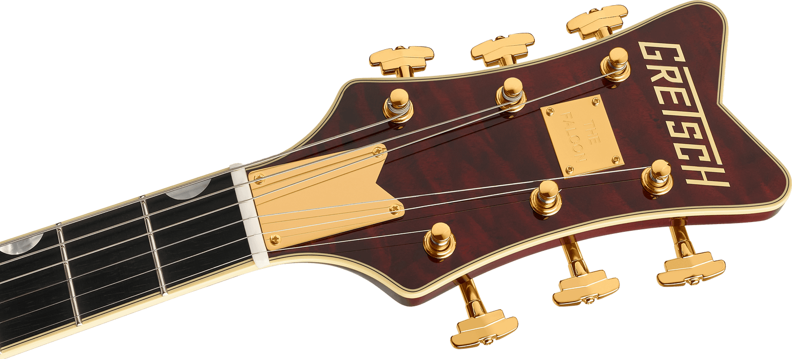 Gretsch G6136TGQM-59 Limited Edition Quilt Classic Falcon w/Bigsby, Ebony Fingerboard, Forge Glow