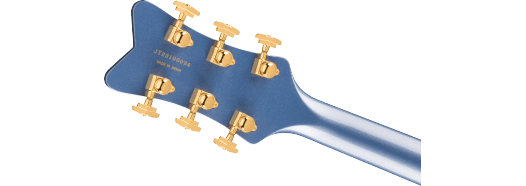 Gretsch Falcon Hollow Body w/ String-Thru Bigsby and Gold Hardware, Ebony Fingerboard, Cerulean Smoke