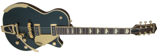 Gretsch G6128T-57 Vintage Select ’57 Duo Jet w/ Bigsby, TV Jones, Cadillac Green