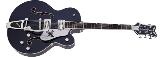Gretsch G6136T-RR Rich Robinson Signature Magpie w/ Bigsby, Ebony Fingerboard, Raven's Breast Blue