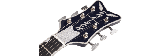 Gretsch G6136T-RR Rich Robinson Signature Magpie w/ Bigsby, Ebony Fingerboard, Raven's Breast Blue