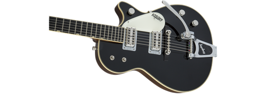 Gretsch G6128T-59 Vintage Select ’59 Duo Jet w/ Bigsby, TV Jones, Black