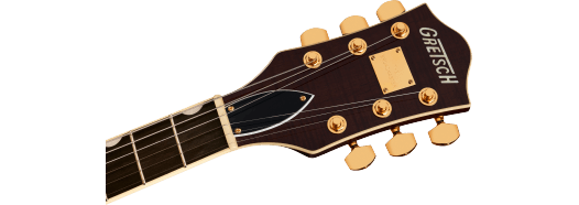 Gretsch Broadkaster Jr. LX Figured Center Block w/ String-Thru Bigsby and Gold Hardware, Ebony Fingerboard, Caramel Dawn