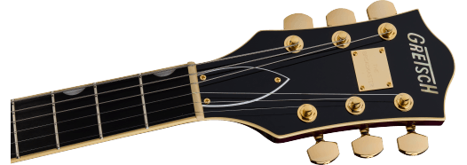 Gretsch Broadkaster Jr. LX Center Block w/ String-Thru Bigsby and Gold Hardware, Ebony Fingerboard, Blackberry