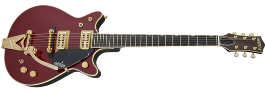 Gretsch G6131T-62 Vintage Select ’62 Jet w/ Bigsby, TV Jones, Vintage Firebird Red