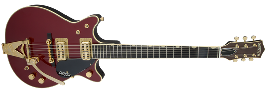 Gretsch G6131T-62 Vintage Select ’62 Jet w/ Bigsby, TV Jones, Vintage Firebird Red