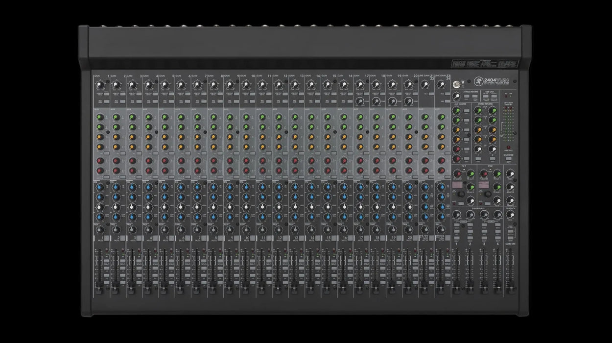 Mackie 2404VLZ4 24-channel 4-bus FX Mixer w/ USB