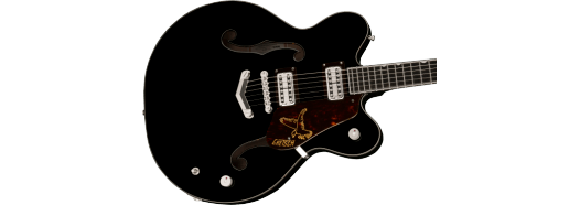 Gretsch G6636-RF Richard Fortus Signature Falcon Center Block w/ V-Stoptail, Ebony Fingerboard, Black
