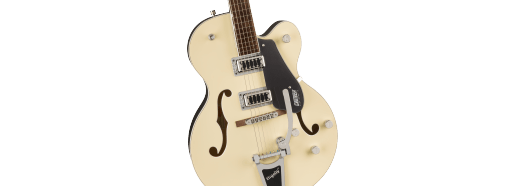 Gretsch G5420T Electromatic Classic Hollow Body Single-Cut w/ Bigsby, Laurel Fingerboard, Two-Tone Vintage White/London Grey