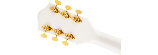 Gretsch G5422TG Electromatic Classic Hollow Body Double-Cut w/ Bigsby and Gold Hardware, Laurel Fingerboard, Snowcrest White