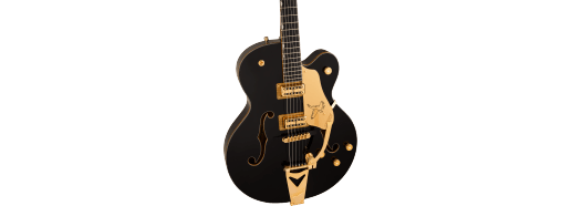 Gretsch Synchromatic Falcon Hollow Body Single-Cut w/ Bigsby, Ebony Fingerboard, Black