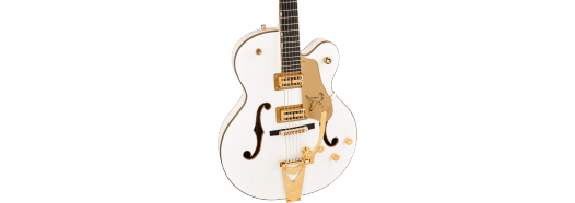 Gretsch Synchromatic Falcon Hollow Body Single-Cut w/ Bigsby, Ebony Fingerboard, Snowcrest White