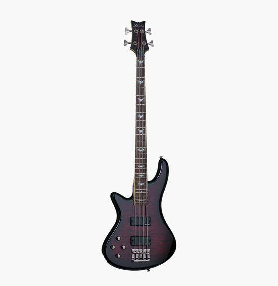 Schecter Stiletto Extreme-4 Left-Handed Black Cherry