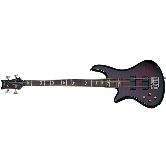 Schecter Stiletto Extreme-4 Left-Handed Black Cherry