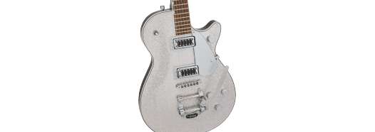 Gretsch G5230T Electromatic Sparkle Jet FT Single-Cut w/ Bigsby, Laurel Fingerboard, Silver Sparkle