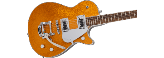 Gretsch G5230T Electromatic Sparkle Jet FT Single-Cut w/ Bigsby, Laurel Fingerboard, Gold Sparkle