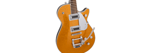 Gretsch G5230T Electromatic Sparkle Jet FT Single-Cut w/ Bigsby, Laurel Fingerboard, Gold Sparkle
