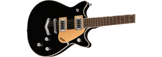 Gretsch G5222 Electromatic Double Jet BT w/ V-Stoptail, Laurel Fingerboard, Black