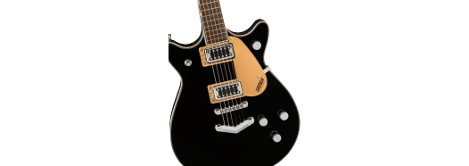 Gretsch G5222 Electromatic Double Jet BT w/ V-Stoptail, Laurel Fingerboard, Black