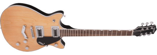 Gretsch G5222 Electromatic Double Jet BT w/ V-Stoptail, Laurel Fingerboard, Aged Natural