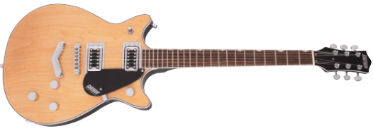 Gretsch G5222 Electromatic Double Jet BT w/ V-Stoptail, Laurel Fingerboard, Aged Natural