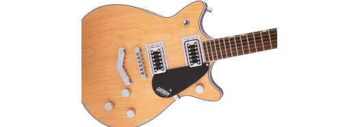 Gretsch G5222 Electromatic Double Jet BT w/ V-Stoptail, Laurel Fingerboard, Aged Natural
