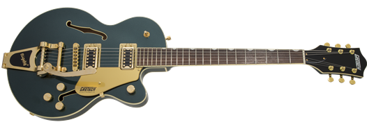 Gretsch G5655TG Electromatic Center Block Jr. Single-Cut w/ Bigsby and Gold Hardware, Laurel Fingerboard, Cadillac Green