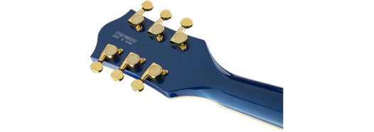 Gretsch G5655TG Electromatic Center Block Jr. Single-Cut w/ Bigsby and Gold Hardware, Laurel Fingerboard, Azure Metallic