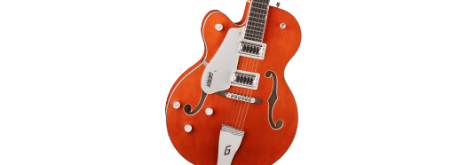 Gretsch G5420LH Electromatic Classic Hollow Body Single-Cut, Left-Handed, Laurel Fingerboard, Orange Stain