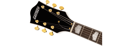 Gretsch G5422GLH Electromatic Classic Hollow Body Double-Cut w/ Gold Hardware, Left-Handed, Laurel Fingerboard, Snowcrest White