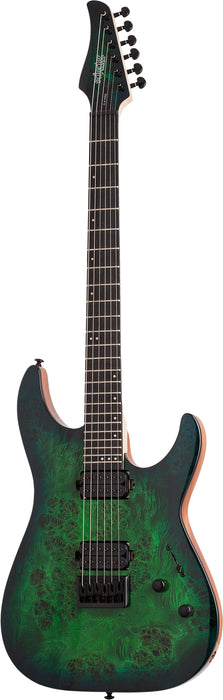 Schecter C-6 Pro Aqua Burst