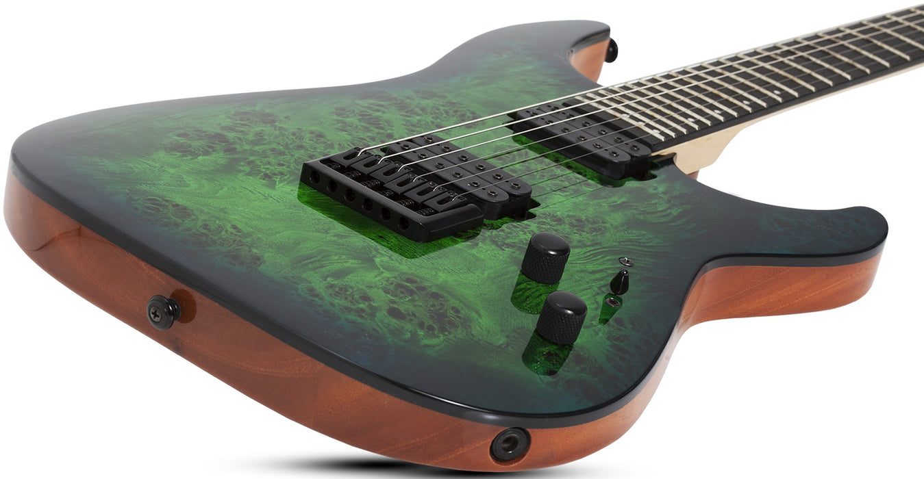 Schecter C-6 Pro Aqua Burst