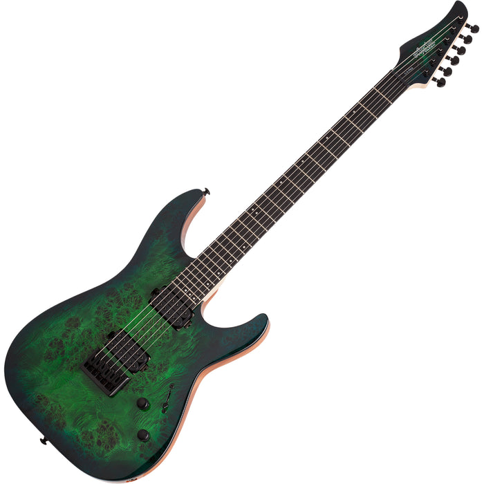 Schecter C-6 Pro Aqua Burst