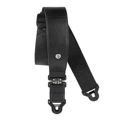D'Addario 25BALSV00 Comfort Leather Auto Lock Swivel Strap, Black