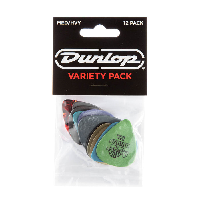 Dunlop Guitar Pick Variety Pack (12/pack) Med/Hvy