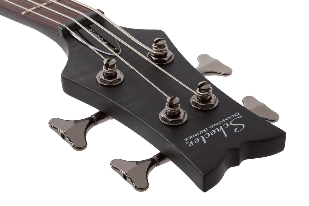Schecter Stiletto Studio-4 See Thru Black Satin