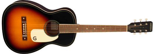 Gretsch Jim Dandy Parlor, Walnut Fingerboard, White Pickguard, Rex Burst