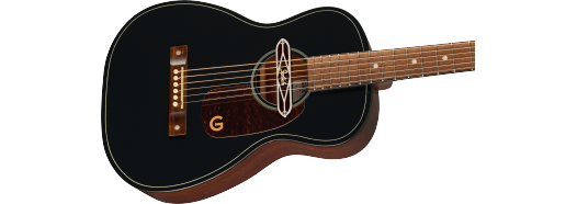 Gretsch Deltoluxe Parlor, Walnut Fingerboard, Tortoiseshell Pickguard, Black Top